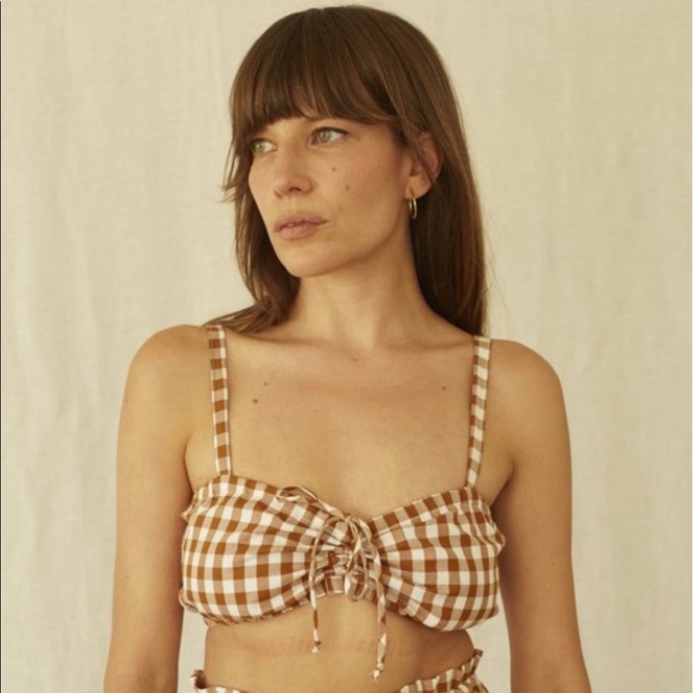 Lykke Wullf Gingham Top